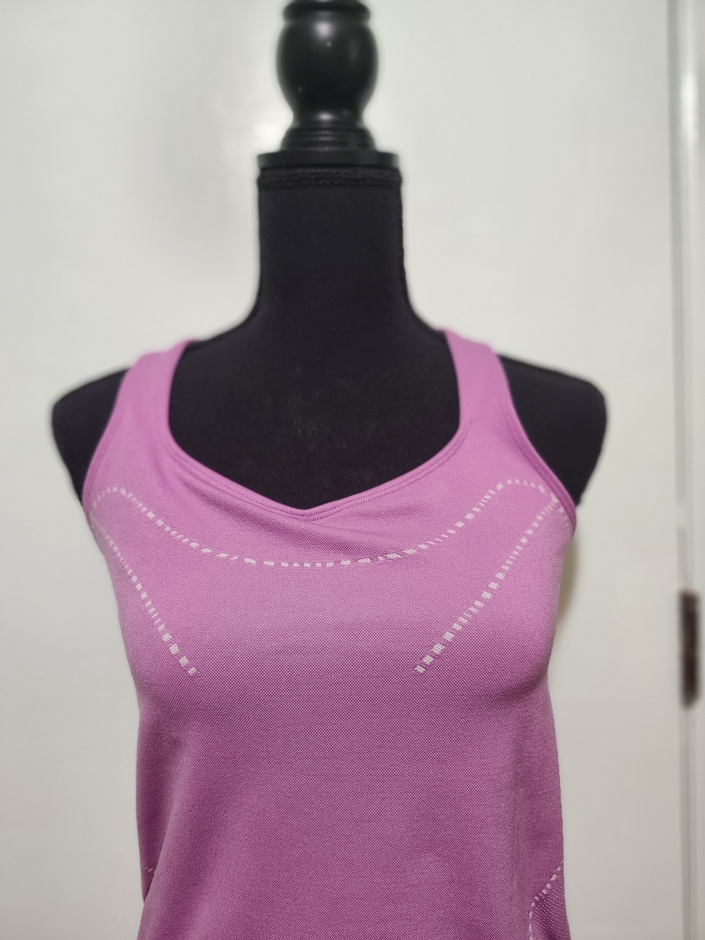 New Balance Pink Racerback Performance Tank - Picture 2 of 7